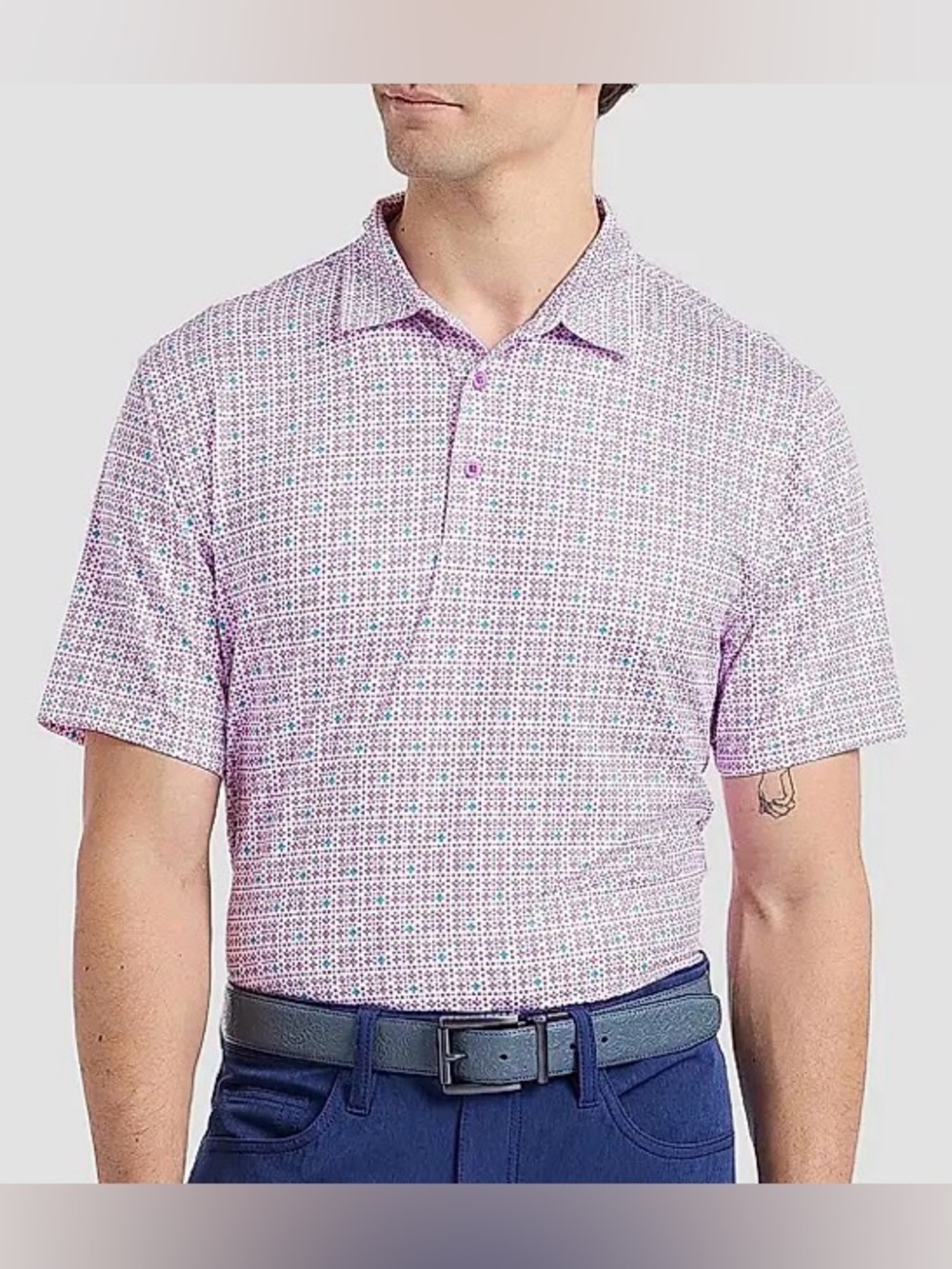Robert Graham Tilford Polo Shirt, sz S